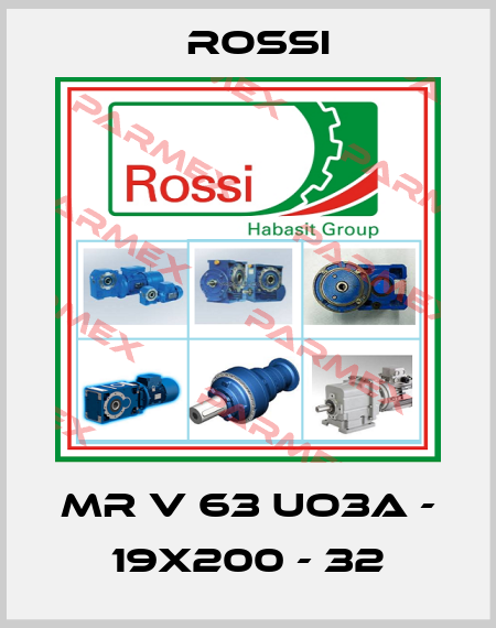 MR V 63 UO3A - 19x200 - 32 Rossi