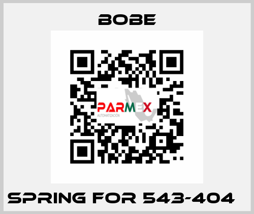 spring for 543-404В Bobe