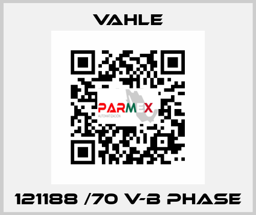 121188 /70 V-B Phase Vahle