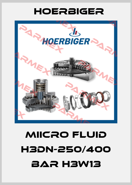 MIicro Fluid H3DN-250/400 bar H3w13 Hoerbiger