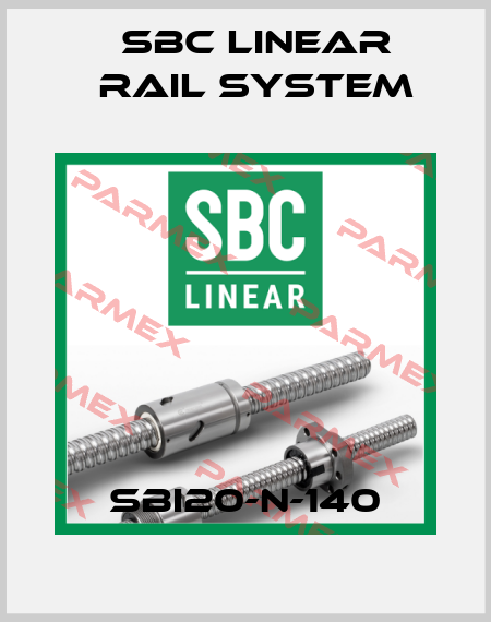 SBI20-N-140 SBC Linear Rail System