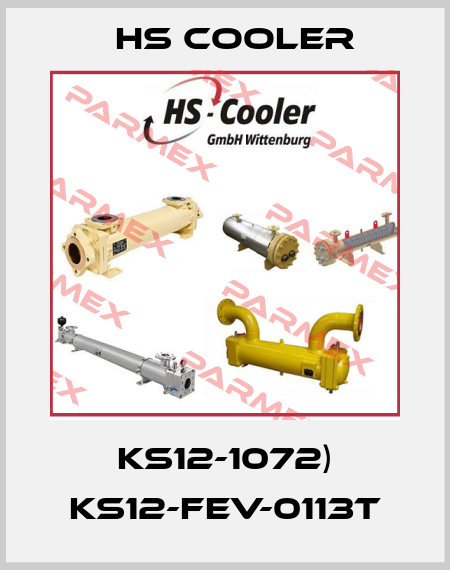 KS12-1072) KS12-FEV-0113T HS Cooler
