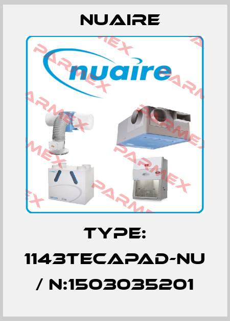 Type: 1143Tecapad-nu / N:1503035201 Nuaire