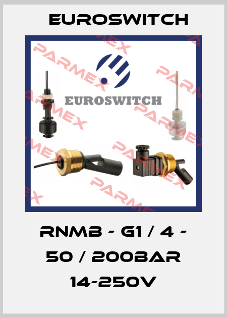 RNMB - G1 / 4 - 50 / 200bar 14-250V Euroswitch