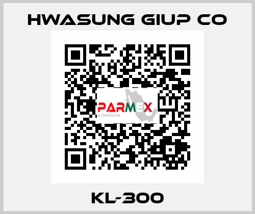 KL-300 HWASUNG GIUP CO