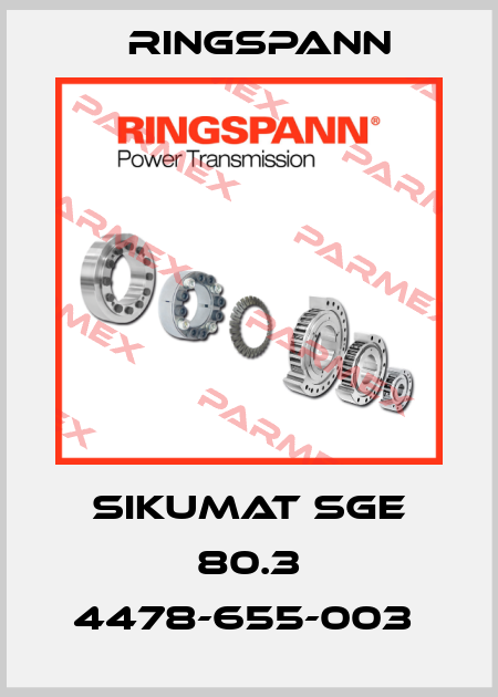 SIKUMAT SGE 80.3 4478-655-003  Ringspann