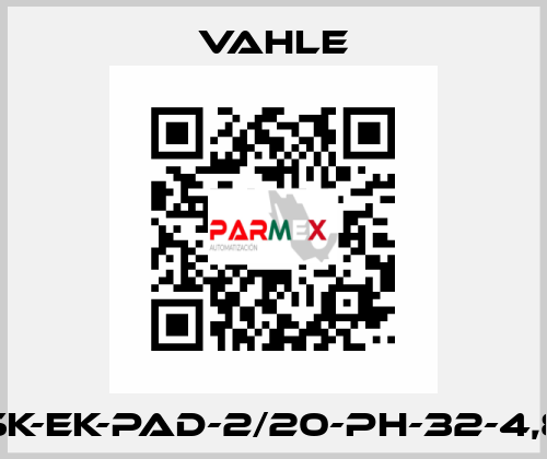 SK-EK-PAD-2/20-PH-32-4,8 Vahle