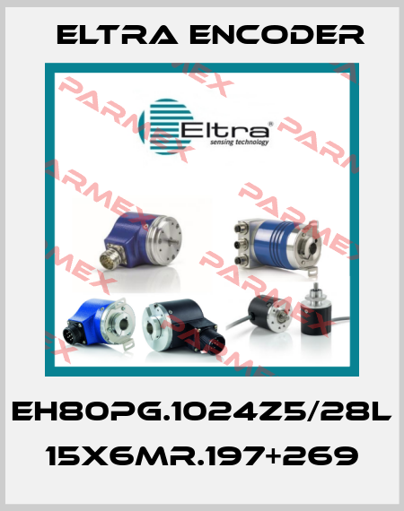 EH80PG.1024Z5/28L 15X6MR.197+269 Eltra Encoder