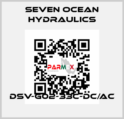 DSV-G02-33C-DC/AC Seven Ocean Hydraulics