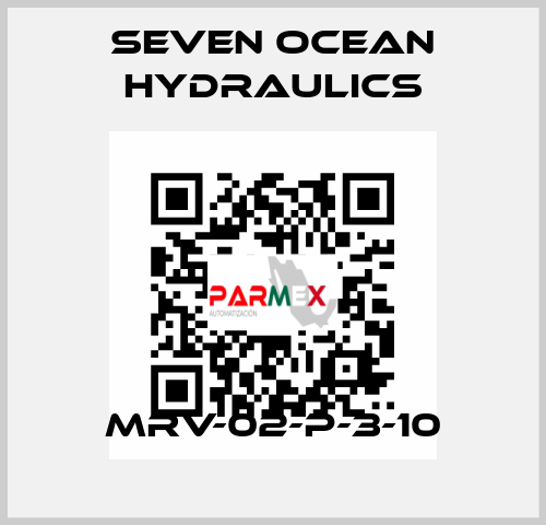 MRV-02-P-3-10 Seven Ocean Hydraulics