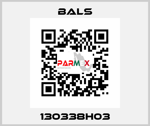 130338H03 Bals