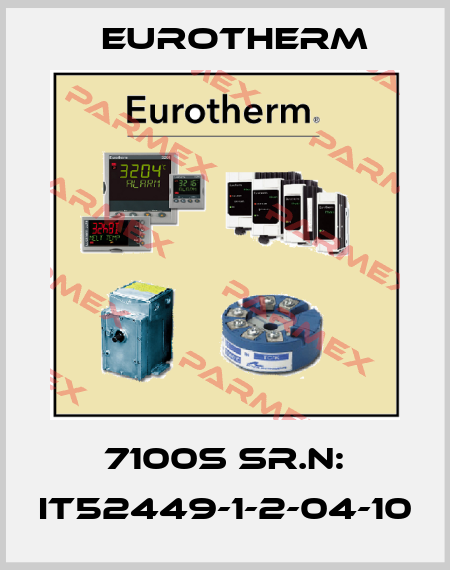 7100S Sr.N: IT52449-1-2-04-10 Eurotherm