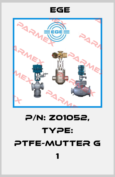 p/n: Z01052, Type: PTFE-Mutter G 1 Ege