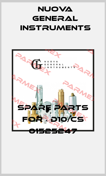 spare parts for 	D10/CS 01525247 Nuova General Instruments