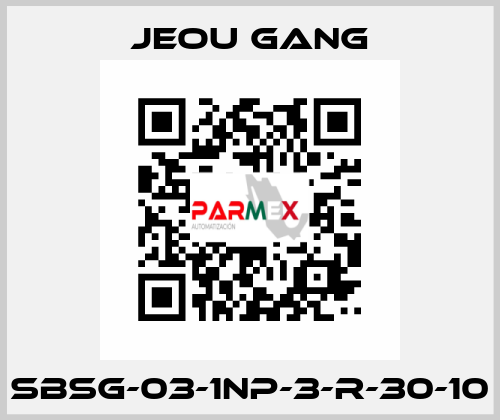 SBSG-03-1NP-3-R-30-10 Jeou Gang