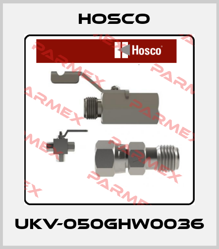 UKV-050GHW0036 Hosco