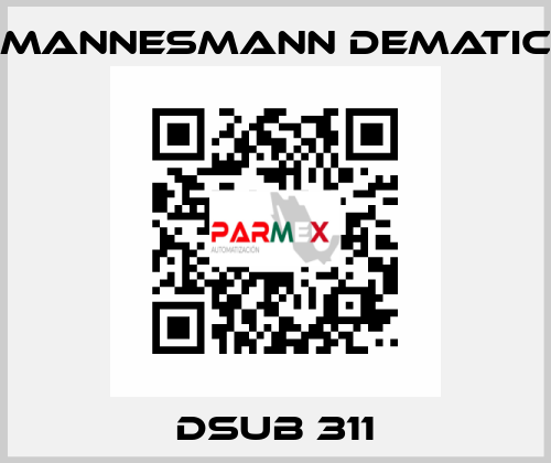 DSUB 311 Mannesmann Dematic