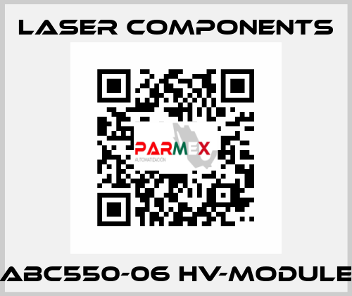 ABC550-06 HV-Module Laser Components