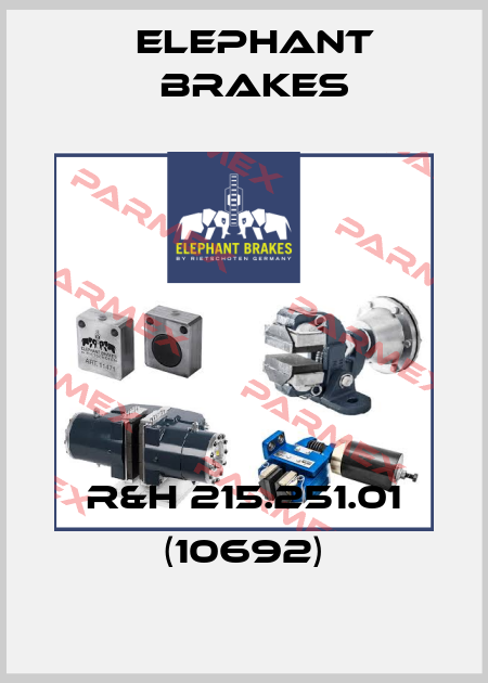 R&H 215.251.01 (10692) ELEPHANT Brakes