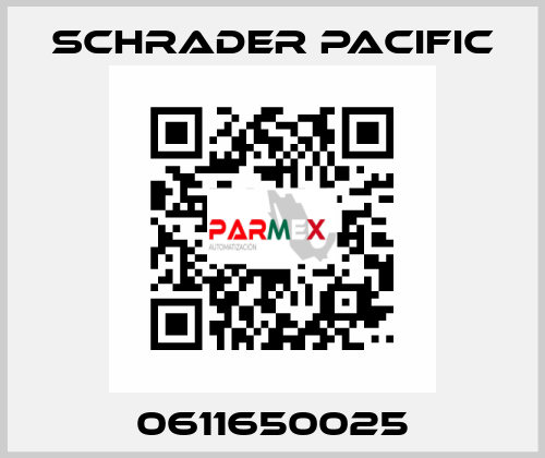 0611650025 Schrader Pacific