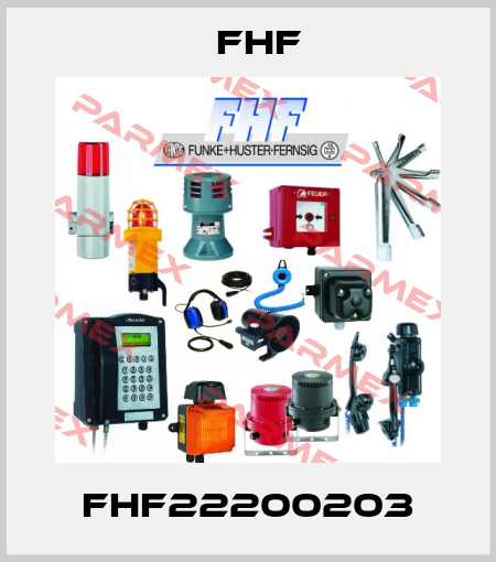 FHF22200203 FHF