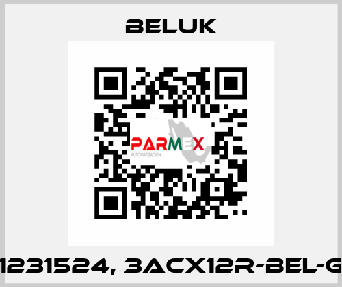 1231524, 3ACX12R-BEL-G Beluk