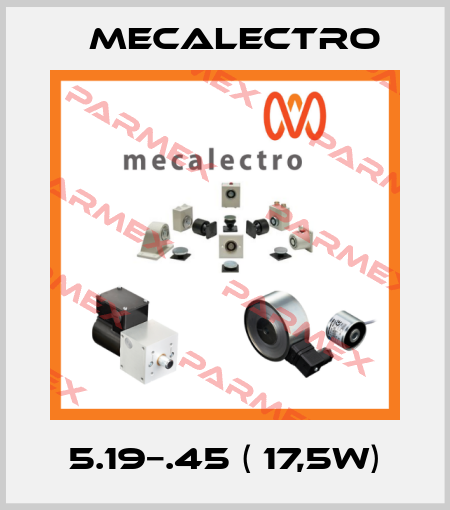 5.19−.45 ( 17,5W) Mecalectro