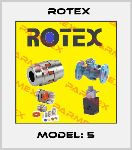 Model: 5 Rotex