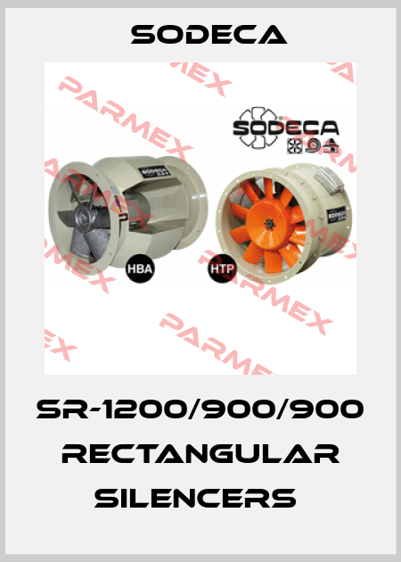 SR-1200/900/900  RECTANGULAR SILENCERS  Sodeca