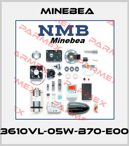 3610VL-05W-B70-E00 Minebea