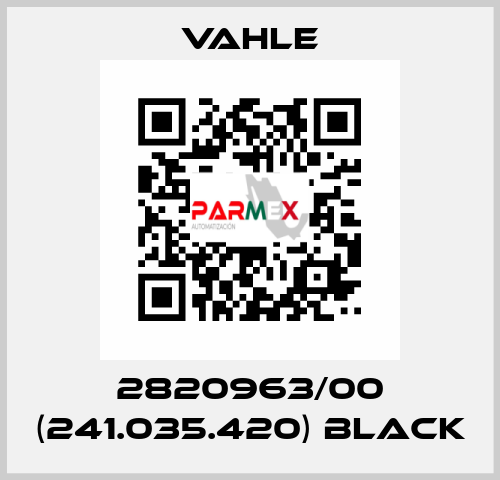 2820963/00 (241.035.420) black Vahle