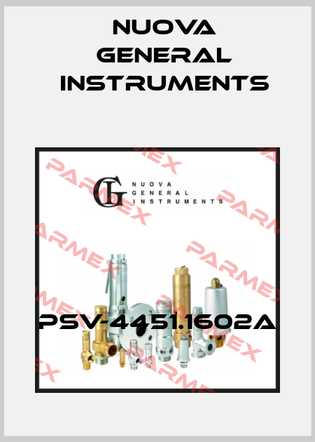 PSV-4451.1602A Nuova General Instruments