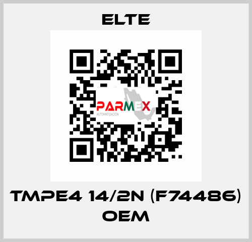 TMPE4 14/2N (F74486) OEM Elte