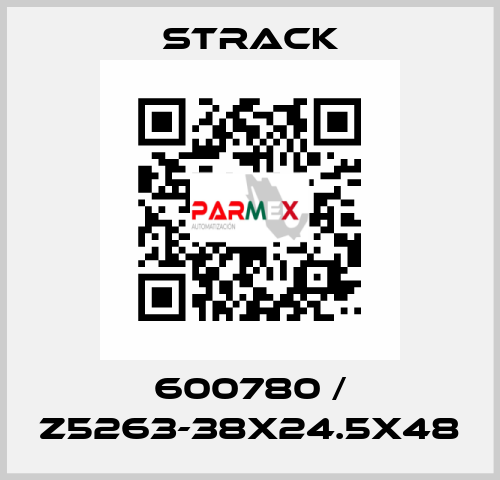 600780 / Z5263-38X24.5X48 Strack