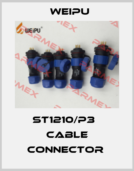 ST1210/P3   CABLE CONNECTOR  Weipu