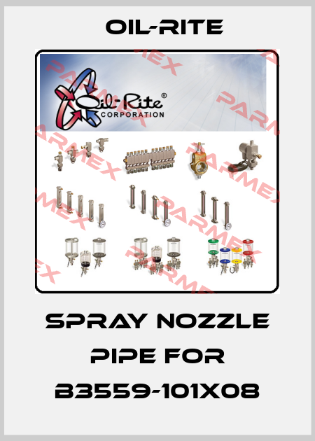 Spray Nozzle Pipe for B3559-101X08 Oil-Rite