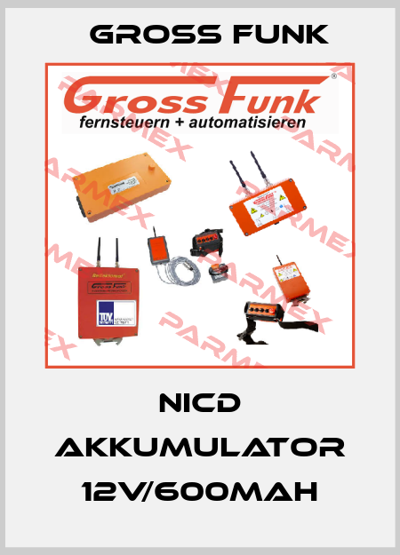NICD AKKUMULATOR 12V/600MAH Gross Funk