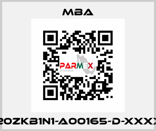 MBA220ZKB1N1-A00165-D-XXXXXXXX MBA