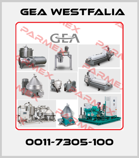 0011-7305-100 Gea Westfalia