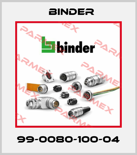 99-0080-100-04 Binder