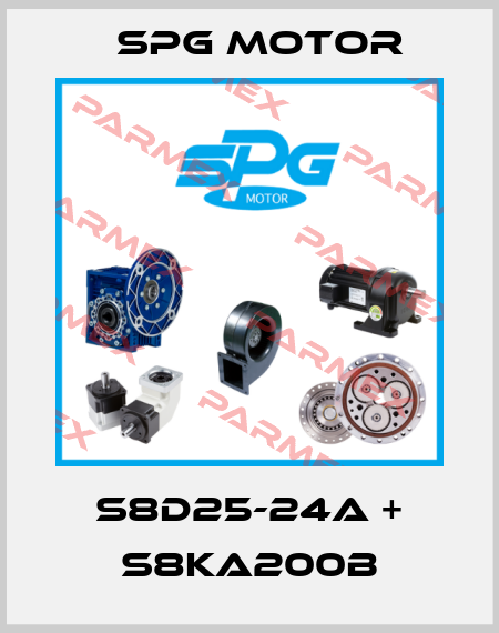 S8D25-24A + S8KA200B Spg Motor