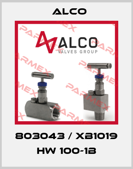 803043 / XB1019 HW 100-1B Alco