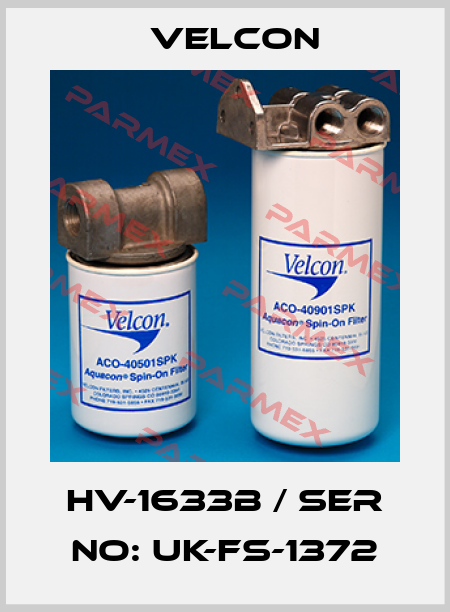 HV-1633B / Ser no: UK-FS-1372 Velcon