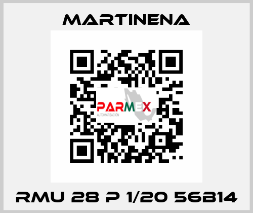 RMU 28 P 1/20 56B14 Martinena