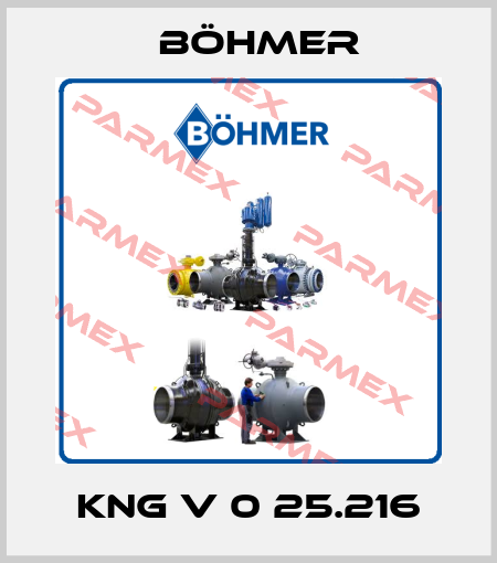 KNG V 0 25.216 Böhmer
