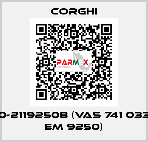 0-21192508 (VAS 741 033 EM 9250) Corghi