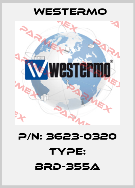 P/N: 3623-0320 Type: BRD-355A Westermo