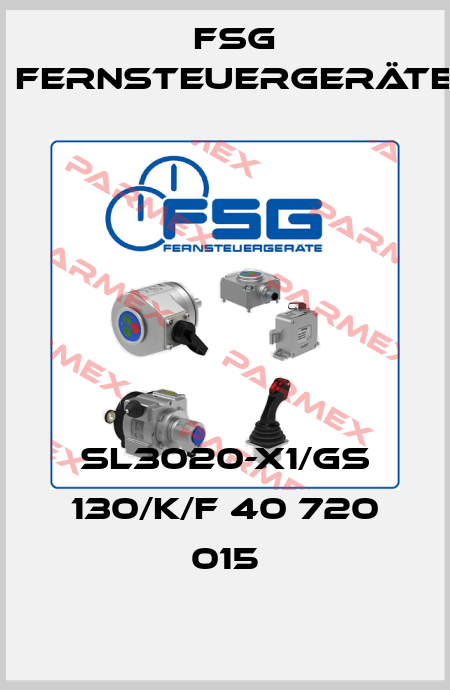 SL3020-X1/GS 130/K/F 40 720 015 FSG Fernsteuergeräte