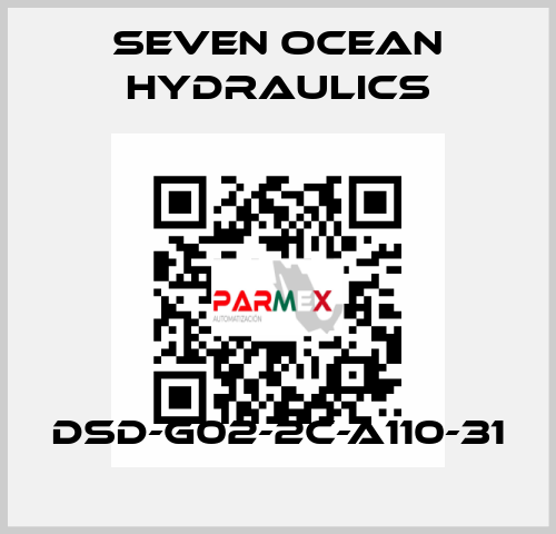 DSD-G02-2C-A110-31 Seven Ocean Hydraulics