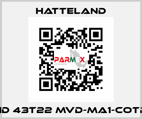 HD 43T22 MVD-MA1-COTP HATTELAND